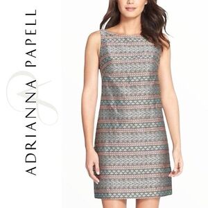 Adrianna Papell Sleeveless Beaded Mini Dress